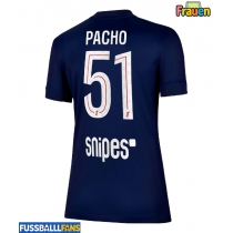 Paris Saint-Germain Willian Pacho #51 Heimtrikot Frauen 2025-26 Kurzarm
